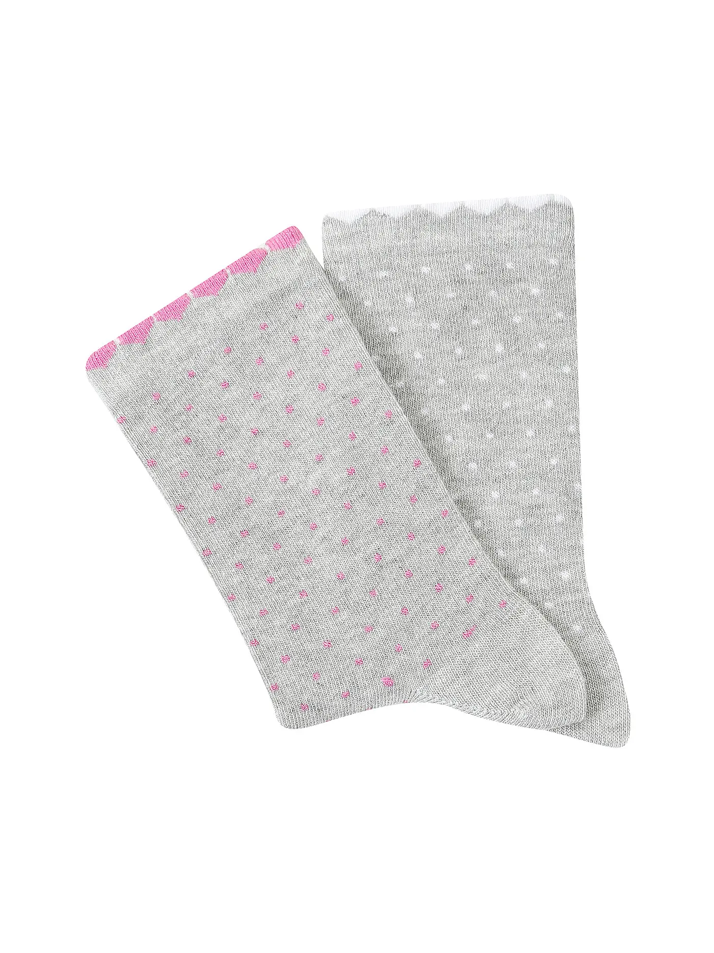 CAMANO | Mädchen Socken 2er Pkg. fog melange | 